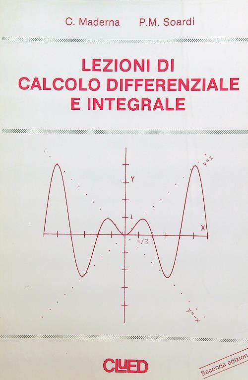 Lezioni di calcolo differenziale e integrale