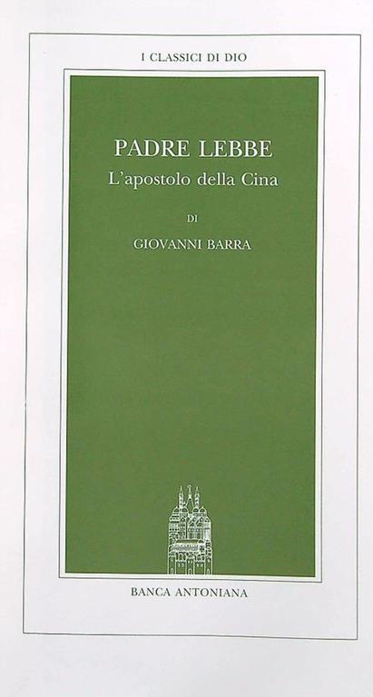 Padre Lebbe - Giovanni Barra - copertina