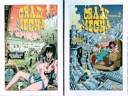 Crazy Mecha 2 vv. - Guglielmo Signora - copertina