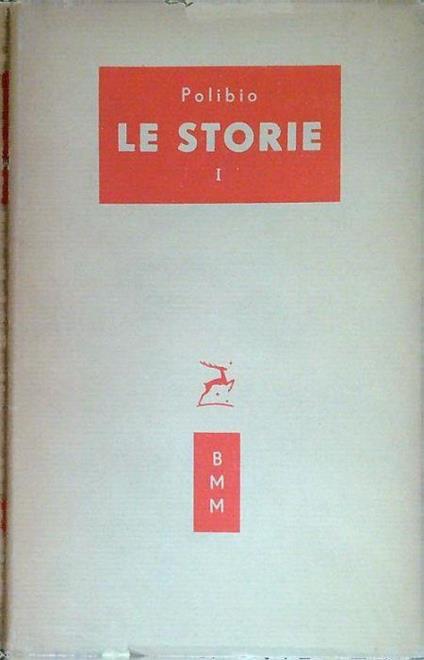 Le storie. Volume I - Polibio - copertina