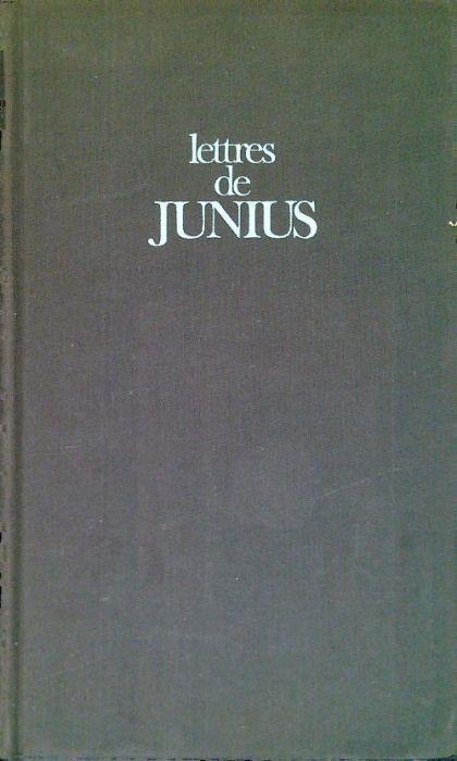 Lettres de Junius - copertina