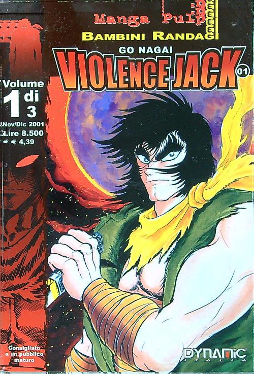 Violence Jack - Bambini randagi 3 vv. - Go Nagai - copertina