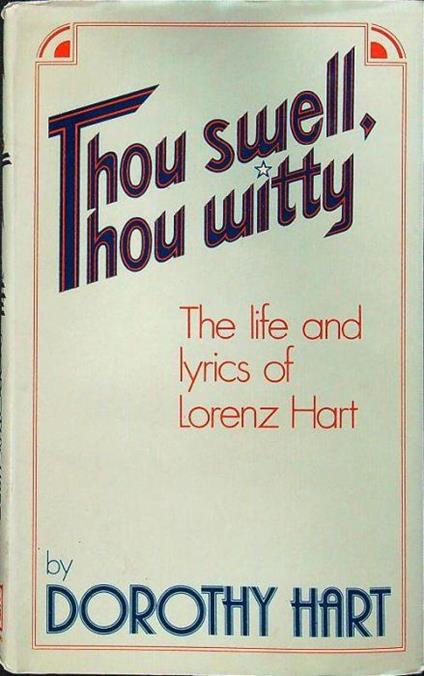 Thou swell, thou witty - Dorothy Hearst - copertina