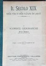 Il secolo XIX nella vita e nella cultura dei popoli. Le scoperte geografiche