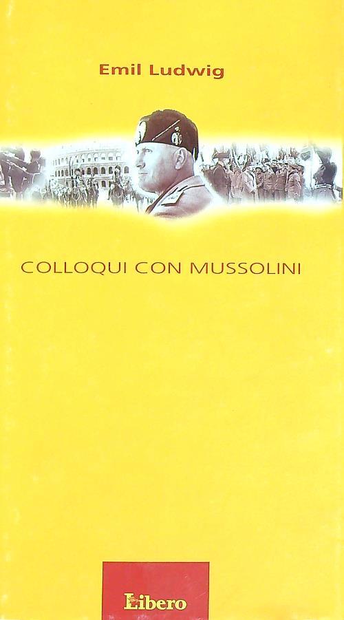 Colloqui con Mussolini