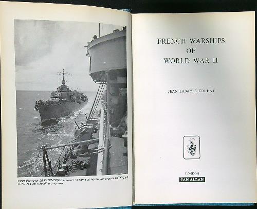 French warships of world war II