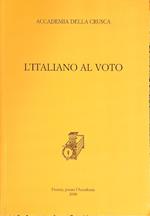 L' italiano al voto