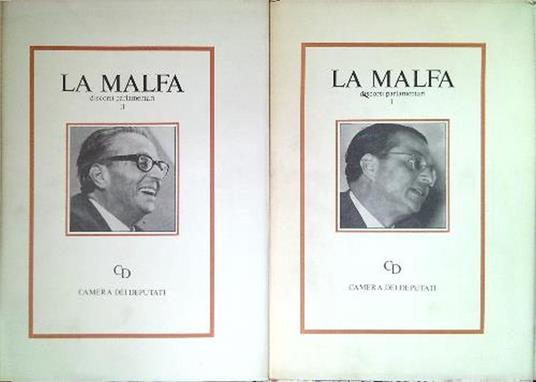 Discorsi parlamentari . 2 Volumi - Ugo La Malfa - copertina