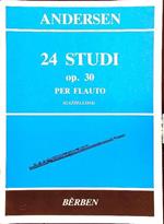Andersen - 24 studi op. 30 per Flauto