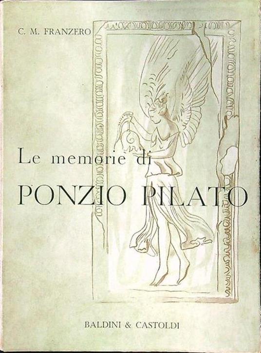 Le memorie di Ponzio Pilato - copertina
