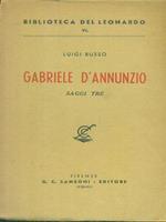 Gabriele D'Annunzio. Saggi tre