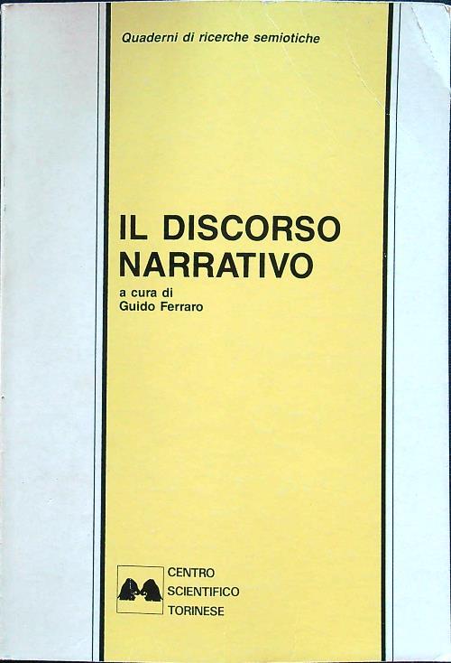 Il discorso narrativo