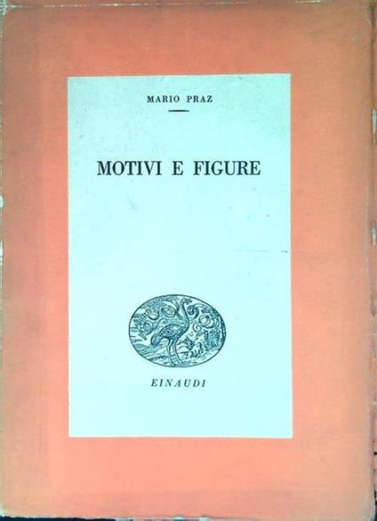 Motivi e figure - Mario Praz - copertina