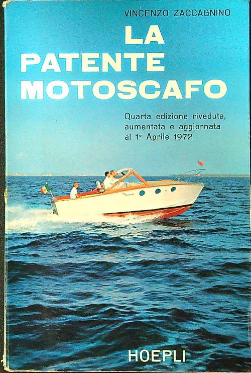 La patente motoscafo