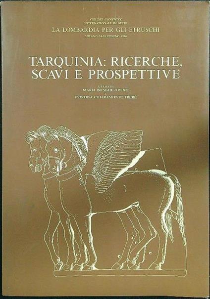 Tarquinia: ricerche, scavi e prospettive - copertina
