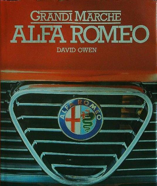Grandi Marche Alfa Romeo - David Owen - copertina
