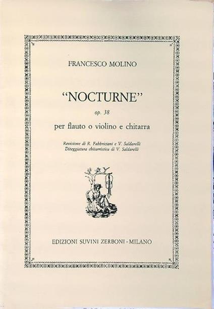 Molino - Nocturne op. 38 - R. e V. Saldarelli - copertina