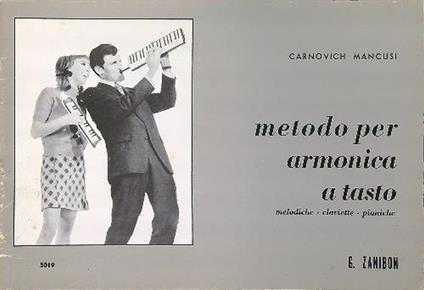 Metodo per armonica a tasto - Egidio Carnovich - copertina