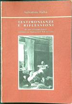 Testimonianze e riflessioni