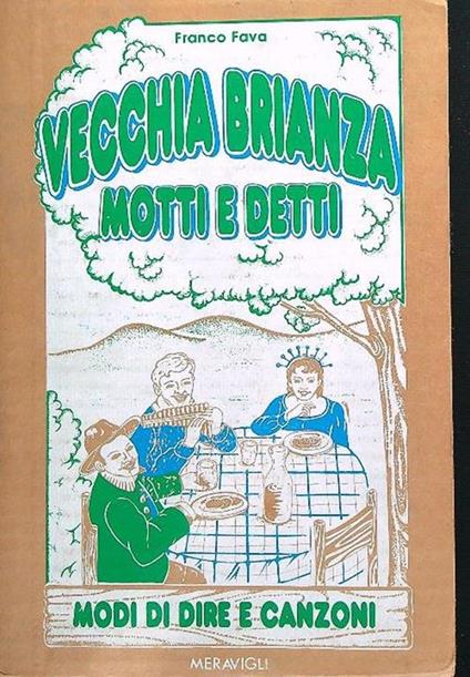 Vecchia brianza motti e detti - Franco Fava - copertina
