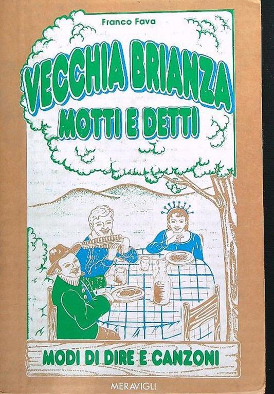 Vecchia brianza motti e detti - Franco Fava - copertina