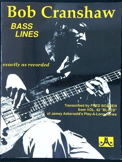 Bob Cranshaw Bass Lines - copertina