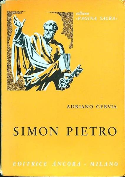 Simon Pietro - Adriano Cervia - copertina