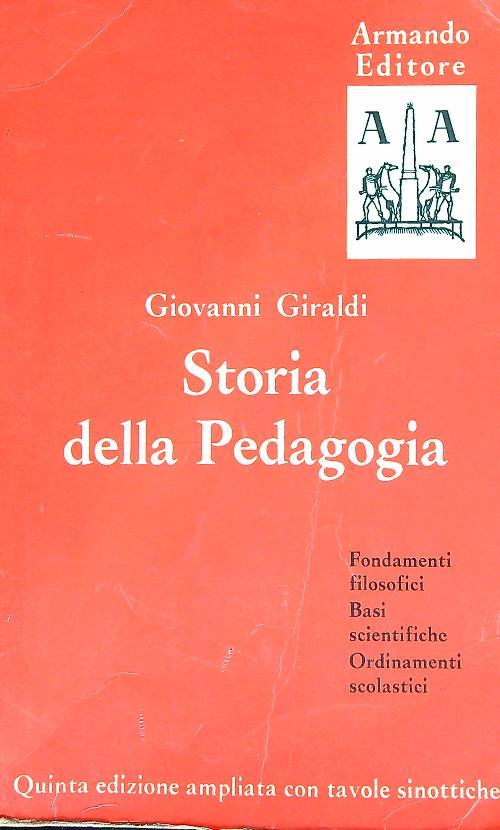 Storia della pedagogia