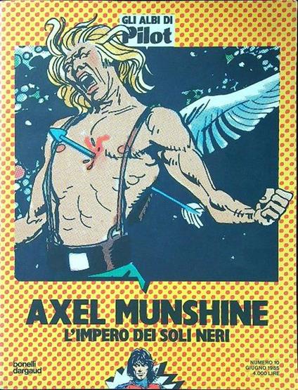Axel Munshine - L'impero dei Soli Neri - copertina