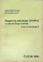 Piaget e la psicologia genetica