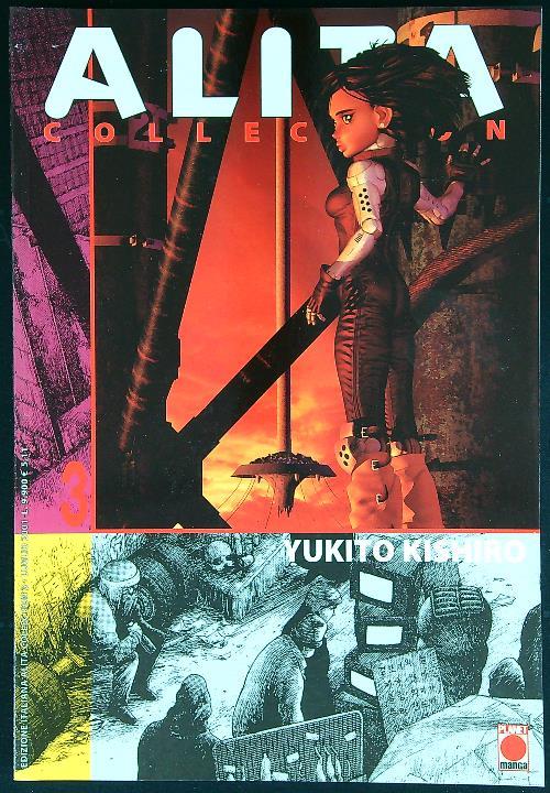 Alita collection 3 - Yukito Kishiro - copertina
