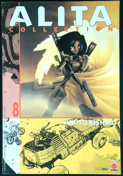 Alita collection 8 - Yukito Kishiro - copertina