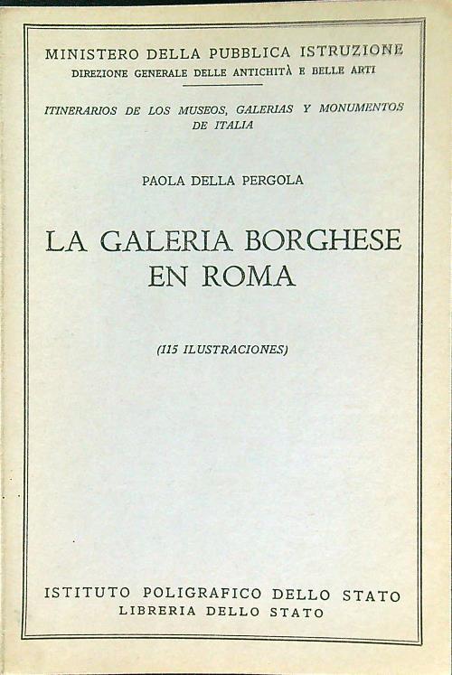 La galeria Borghese en Roma