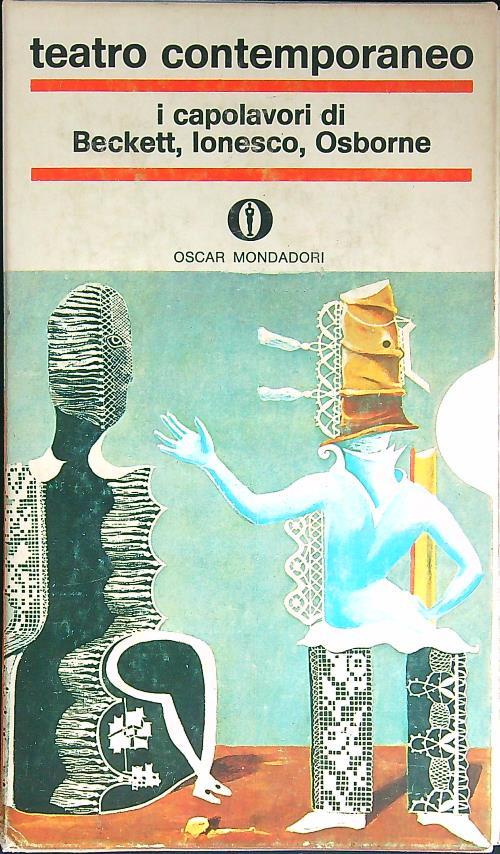 Teatro contemporaneo I capolavori di Beckett, Ionesco, Osborne 3 vv