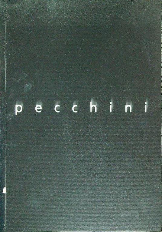 Pecchini - Claudio Cerritelli - copertina