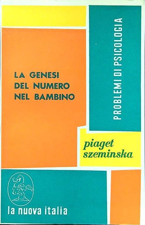 La genesi del numero del bambino - Piaget Szeminska - copertina