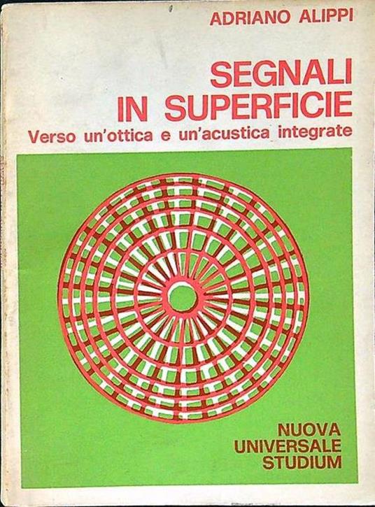 Segnali in superficie - Adriano Alippi - copertina