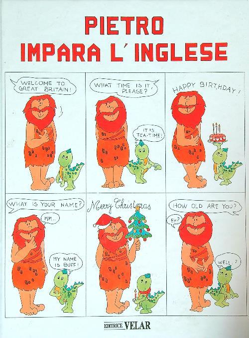 Pietro impara l'inglese