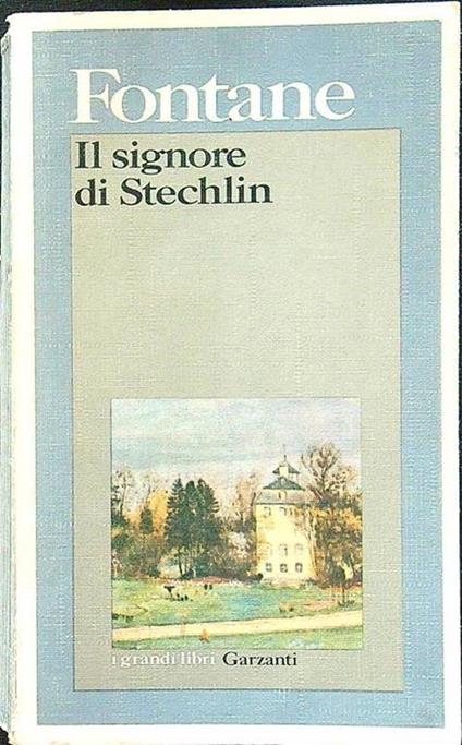 Il signore di Stechlin - Theodor Fontane - copertina
