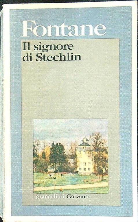 Il signore di Stechlin - Theodor Fontane - copertina