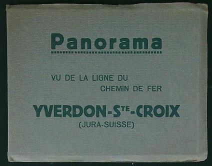 Panorama Yverdon-S.te-Croix - copertina