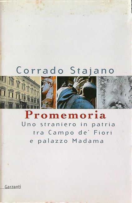 Promemoria - Corrado Stajano - copertina