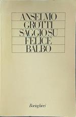 Saggio su Felice Balbo