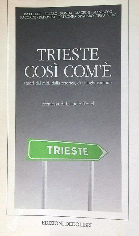 Trieste cosi com'è - copertina