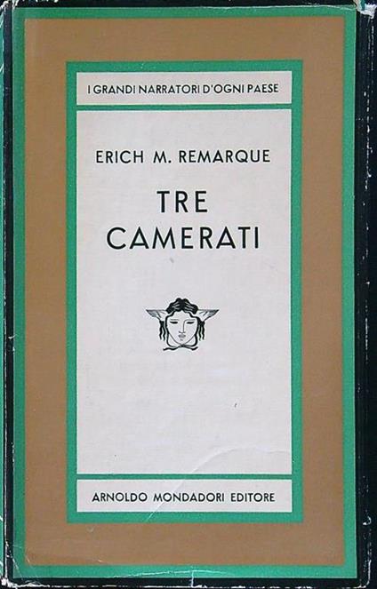 Tre camerati - Erich Maria Remarque - copertina