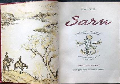 Sarn - Mary Webb - copertina