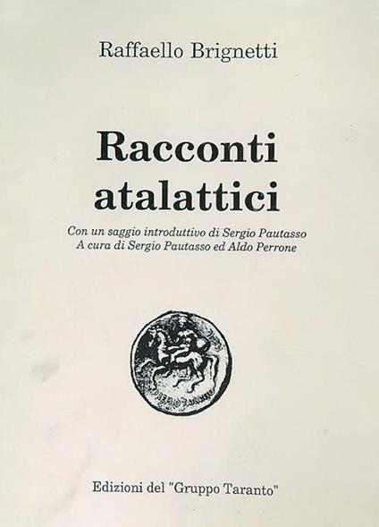 Racconti atalattici - Raffaello Brignetti - copertina