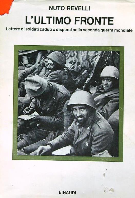 L' ultimo fronte - Nuto Revelli - copertina