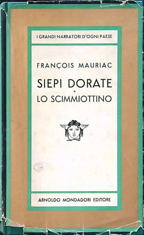 Siepi dorate - Lo scimmiottino - François Mauriac - copertina