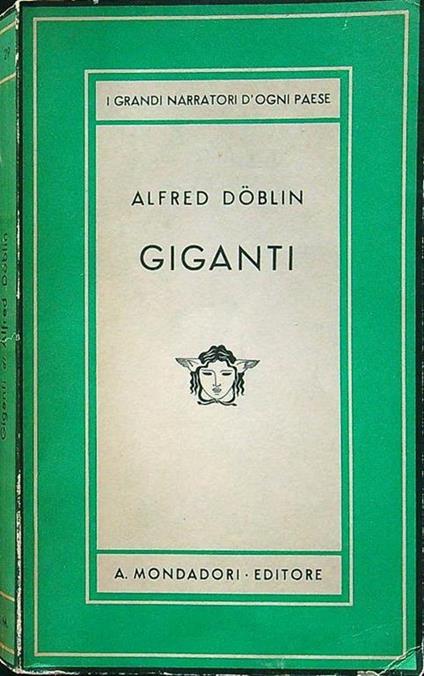 Giganti - Alfred Doblin - copertina